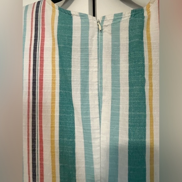 STRIPED Midi Summer Dress - Picture 3 of 4